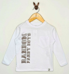 REMERA MANGA LARGA NENE ESTAMPADA