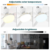 Ventilador De Teto De 3 modos Lâmpada Led Silenciosa Moderna - KB Utilidades