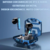 Fone De Ouvido Bluetooth Gamer Futurista Em Metal KAapbom KA-896 - loja online