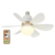 Ventilador De Teto De 3 modos Lâmpada Led Silenciosa Moderna