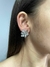 Brinco Flor Strass - comprar online