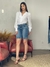 Bermuda Ciclista Jeans Feminina com Cinto Patogê - BE38357 - comprar online