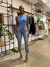 Calça Cigarrete Jeans Feminina Patogê - CL38245 na internet