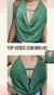 Cropped brilhoso - comprar online