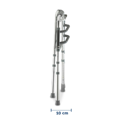 Andador De Alumínio Articulado 3 Em 1 D10 - Dellamed - comprar online