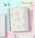 Capa Personalizada borboletas candy lilás rosa e verde agua