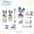 Etiquetas escolares personalizada menino mickey tradicional