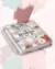Capa Personalizada fundo quadriculado cinza claro