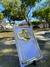 Display Wifi QR code Branco com dourado na internet