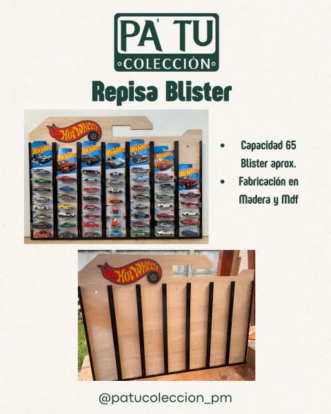 Repisa tipo Blister