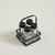 Set x4 Especieros Tapa Negra en Rack de Metal Negro