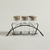 Set x6 Especieros Vidrio y Acacia en Rack 90ml