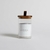 Frasco Cuadrado Vidrio con Rayas 1150ml