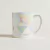 Jarro Mug Porcelana Rombos Tornasolado 420ml - comprar online