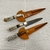 Cuchillo Artesanal Cabo de Asta y madera