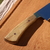 Cuchillo De Cocina Cabo de Madera y Bronce 37cm - comprar online