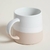 Mug Cónico Hueso y Beige 513ml en internet