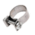 Abrazadera tornillo y tuerca metalica inoxidable manguera banda 9 mm.