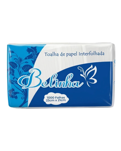 Papel Interfolha Belinha Azul (Luxo 23cmx21cm) cód. 849