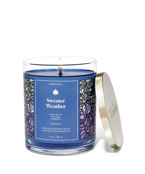 Sweater Weather Vela Aromática - Bath&BodyWorks 227G