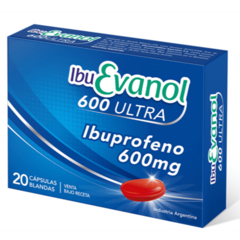 IBUEVANOL ULTRA rápida acción X 20 capsulas blandas