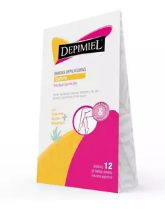 DEPIMIEL BANDAS DEPILATORIAS CUERPO 12 BANDAS