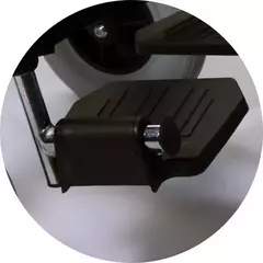 Apoya pies para silla de ruedas
