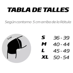 Rodillera elástica en internet