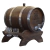 Barril Amburana 5l - 6 Copinhos de shot vidro - Personalizado Nome - PERSONALIZAÇÃO DE BRINDE na internet