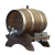 Barril Amburana 5l - 6 Copinhos de shot vidro - Personalizado Nome - PERSONALIZAÇÃO DE BRINDE - comprar online