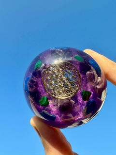 Orgonite Domo Flor da Vida