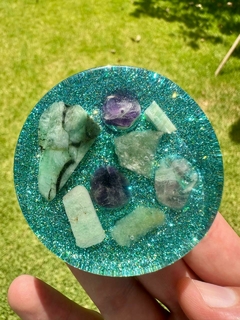 Orgonite Medalhão Saúde