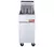 Freidora Industrial a Gas Natural 4 Quemadores, 50 Lb (24 Lts), Acero Inoxidable, 120,000 BTU - AROL ARF4-NG