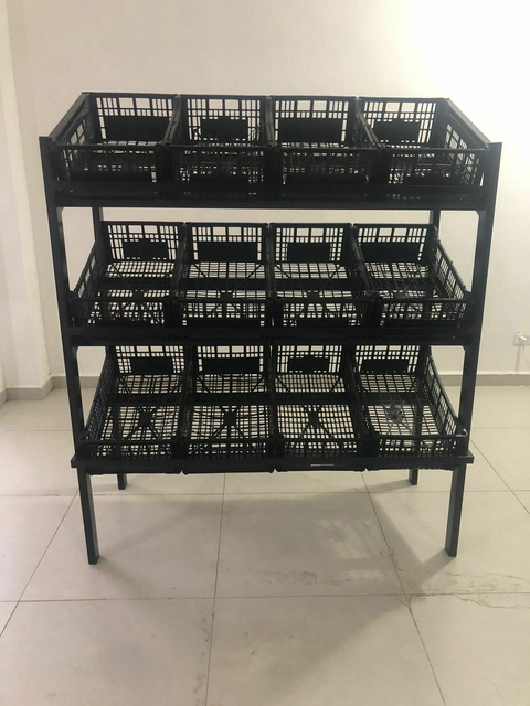 Exhibidor Frutas 12 Cajas - comprar en línea