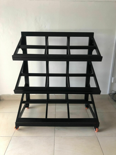 Exhibidor Frutas Reforzado con Llantas