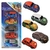 Kit com 5 Mini Carrinhos Pull Back Liga da Justiça - 4606