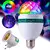 Lampada Led Giratória RGB