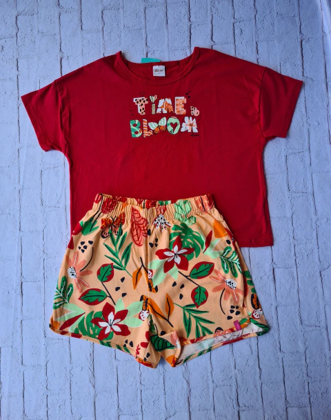 Conjunto Juvenil em meia Malha