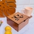CAJA DE TE MADERA FIBRO ENCHAPADA 15x15x8cm