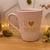 TAZA CÓNICA COLOR CON FRASE DORADA DÍA DEL AMIGO 330 ML