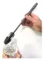 Cepillo Limpia Botellas Vasos Copas Gris - comprar online
