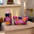 SET BOTELLA 850 CC CON FUNDA DECO FRASE + NECESER 20 X 15 DECO FRASE