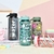 BOTELLA BIG ESTAMPADA TAPA A ROSA CON PICO Y SORBETE 1100 ML