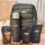 COMBO MATERO MATELASSEADO. MOCHILA MATERA + TERMO 1L + CHAU LATAS + PORTAMATE - comprar online