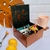 CAJA DE TE MADERA FIBRO ENCHAPADA 15x15x8cm - comprar online
