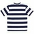 Camiseta Plano C. Stripe Red Pc Branco/Azul Marinho na internet
