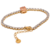 Pulseira Feminina com Zircônia Banhada em Ouro 18k