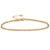 Pulseira Dupla Camada Banhada em Ouro 18k