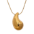 Colar Feminino Gota Lisa Banhado em ouro 18k