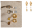 Brinco Bela Banhado em Ouro 18k - comprar online